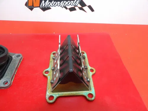 1986 Honda CR250R Reed Block Intake Assembly 14100-KS7-003