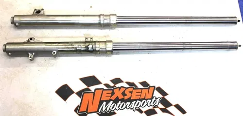 1985 Honda CR125R Right Left Forks- Genuine Original