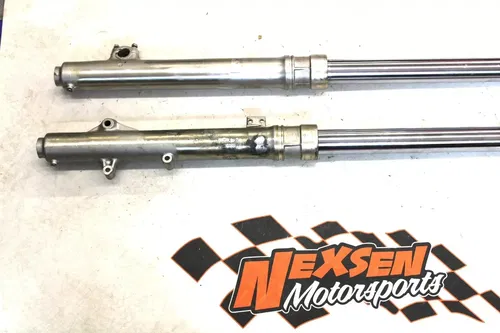 1985 Honda CR125R Right Left Forks- Genuine Original