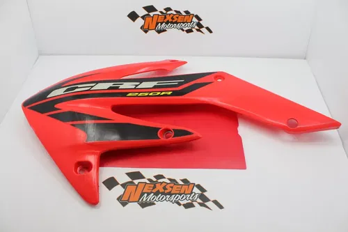 2005 Honda Crf250r Left Radiator Guard Shield Louver Vent