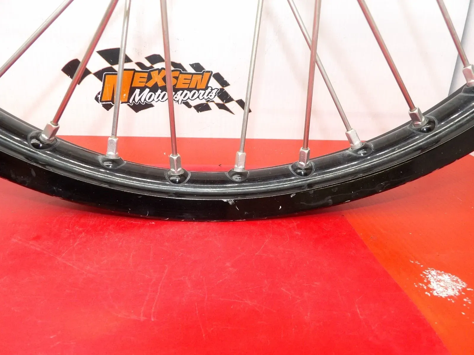 2007 Honda CRF450R Front Wheel Hub Assembly w/ Tusk Rim 44650-MEN-840