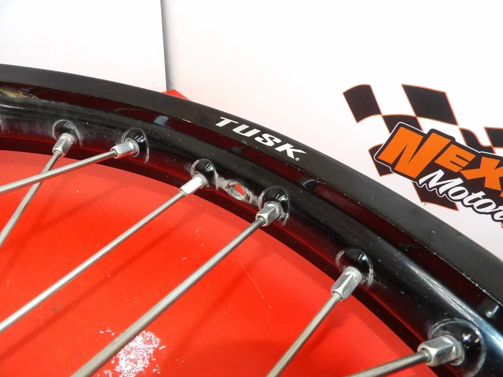 2007 Honda CRF450R Front Wheel Hub Assembly w/ Tusk Rim 44650-MEN-840