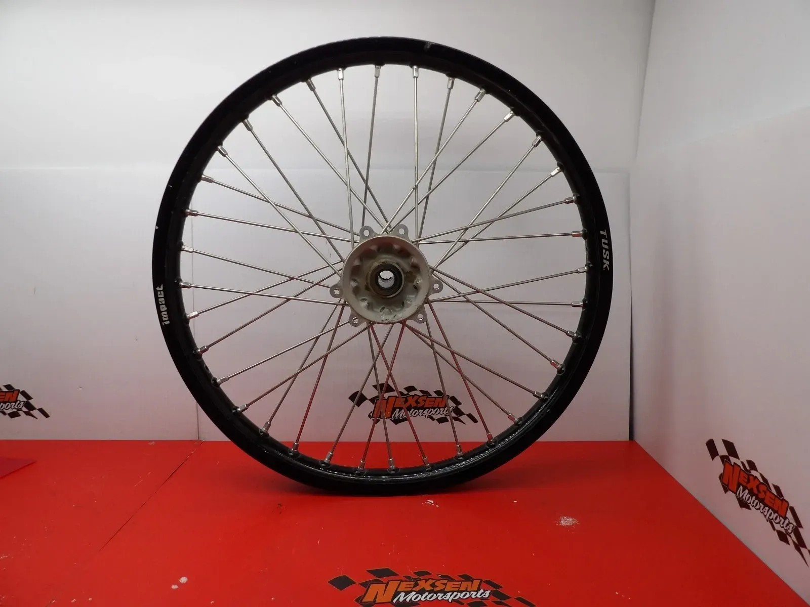 2007 Honda CRF450R Front Wheel Hub Assembly w/ Tusk Rim 44650-MEN-840