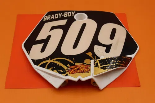 2009 Ktm 65 Number Plate