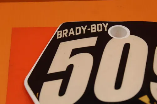 2009 Ktm 65 Number Plate