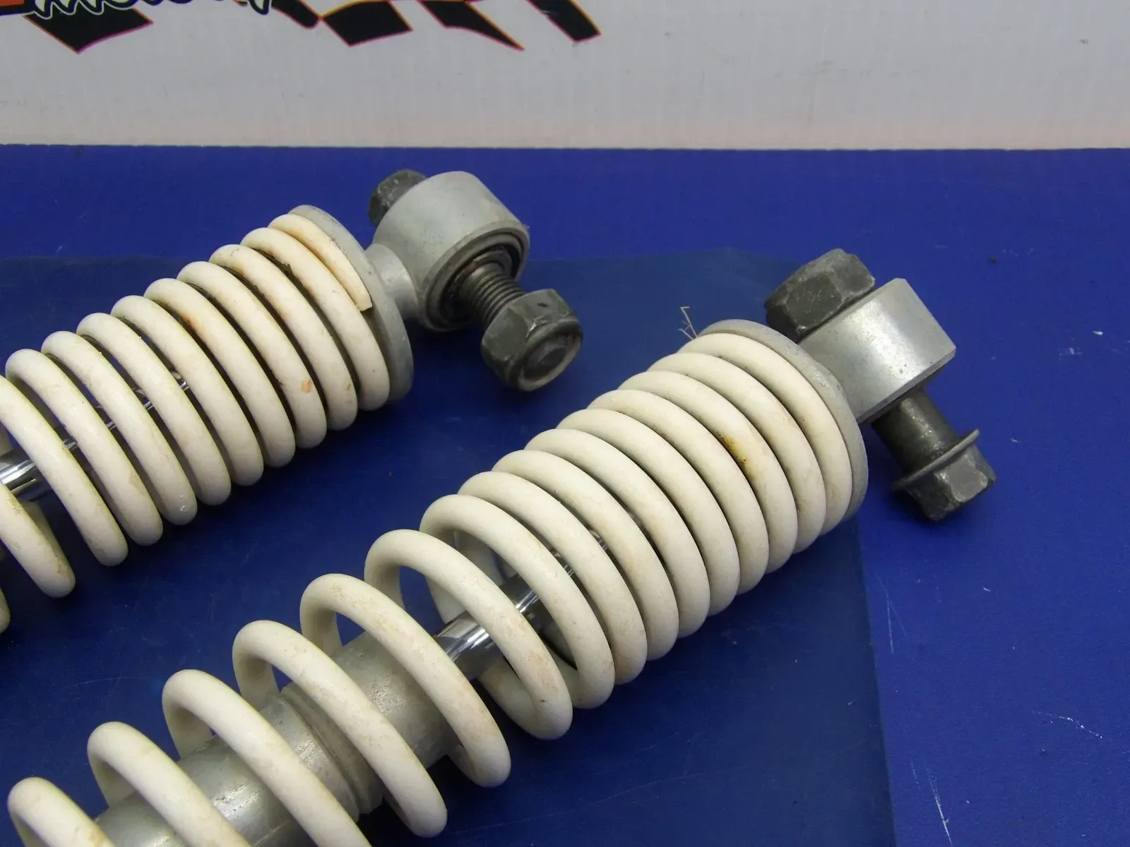 2002 Yamaha Raptor 80 Front Shock Absorber Spring Assembly Pair 2HX-23350-00-36