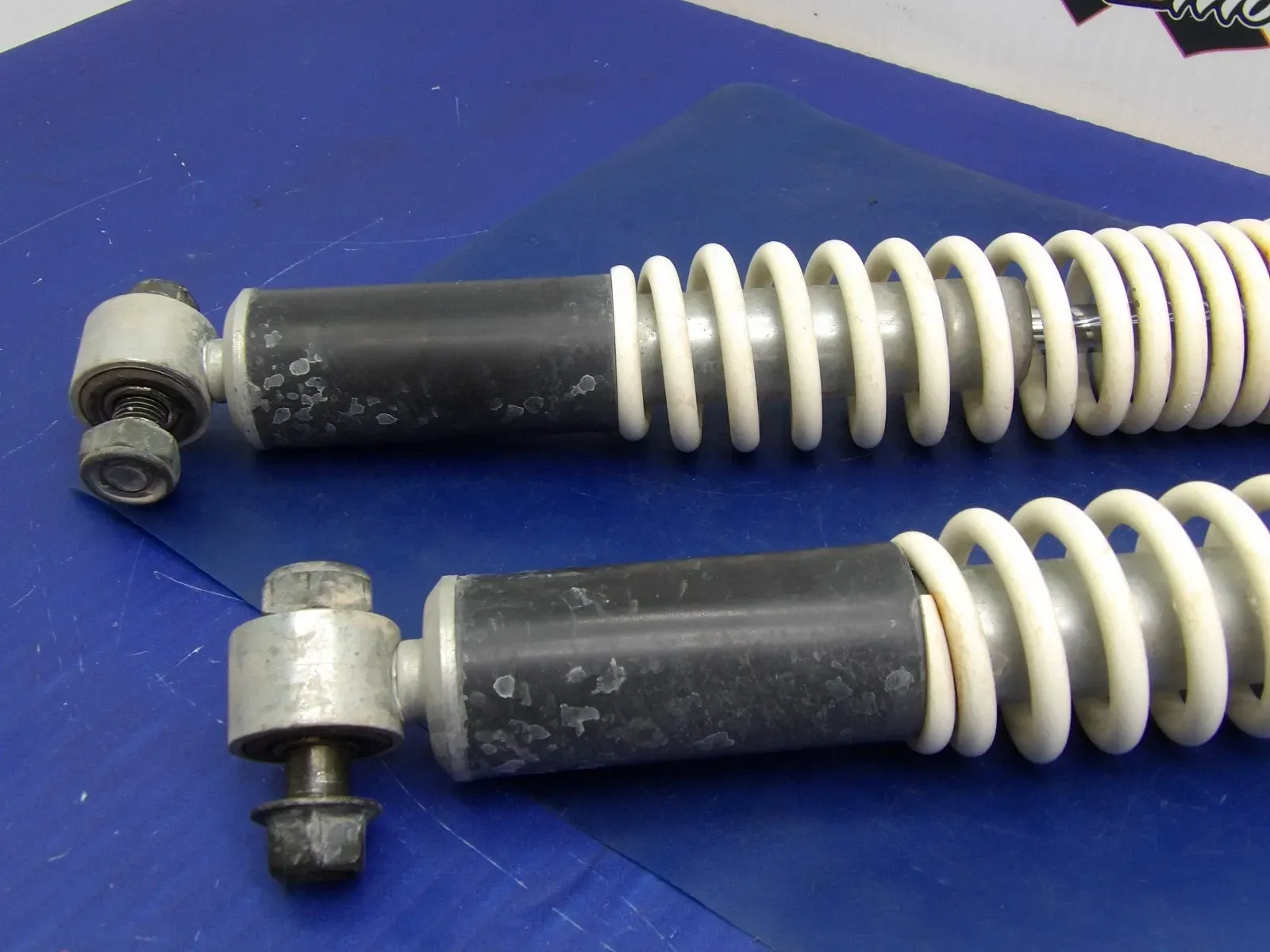 2002 Yamaha Raptor 80 Front Shock Absorber Spring Assembly Pair 2HX-23350-00-36