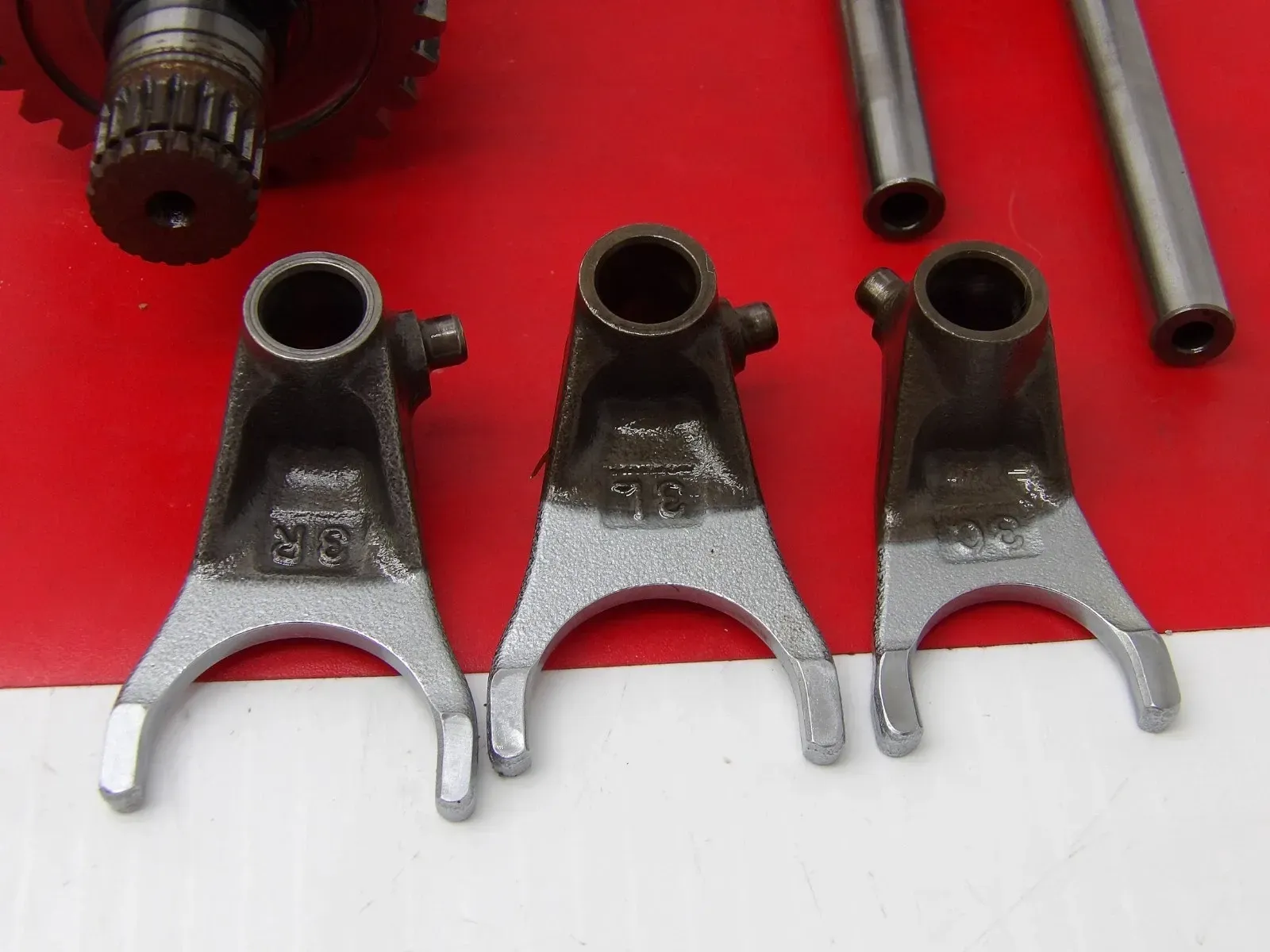 2007 Honda CRF150R Transmission Assembly Gears Shift Forks Drum 23210-KSE-670