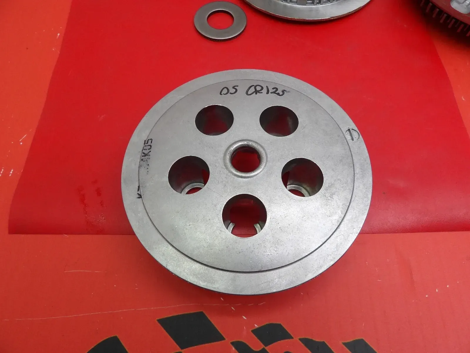 2005 Honda CR125R Clutch Basket Plates Hub Assembly 22100-KZ4-L30