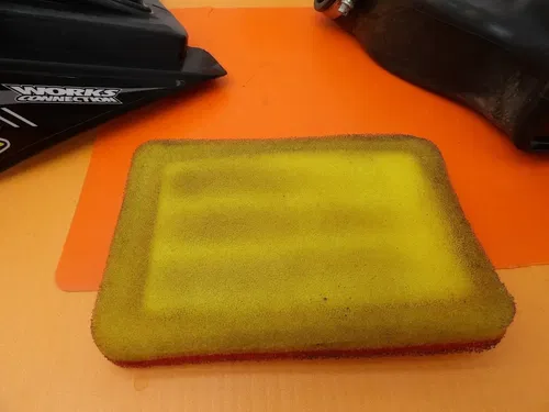 2006 KTM 50 SX Air Filter Housing Carb Boot w/ Cover 45106026100 45106012000