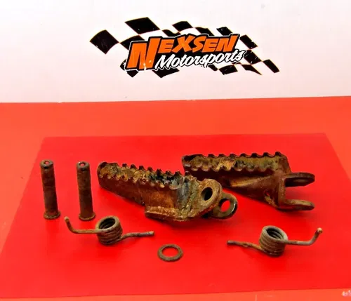 1985 Honda CR500R Foot Peg Set Left & Right