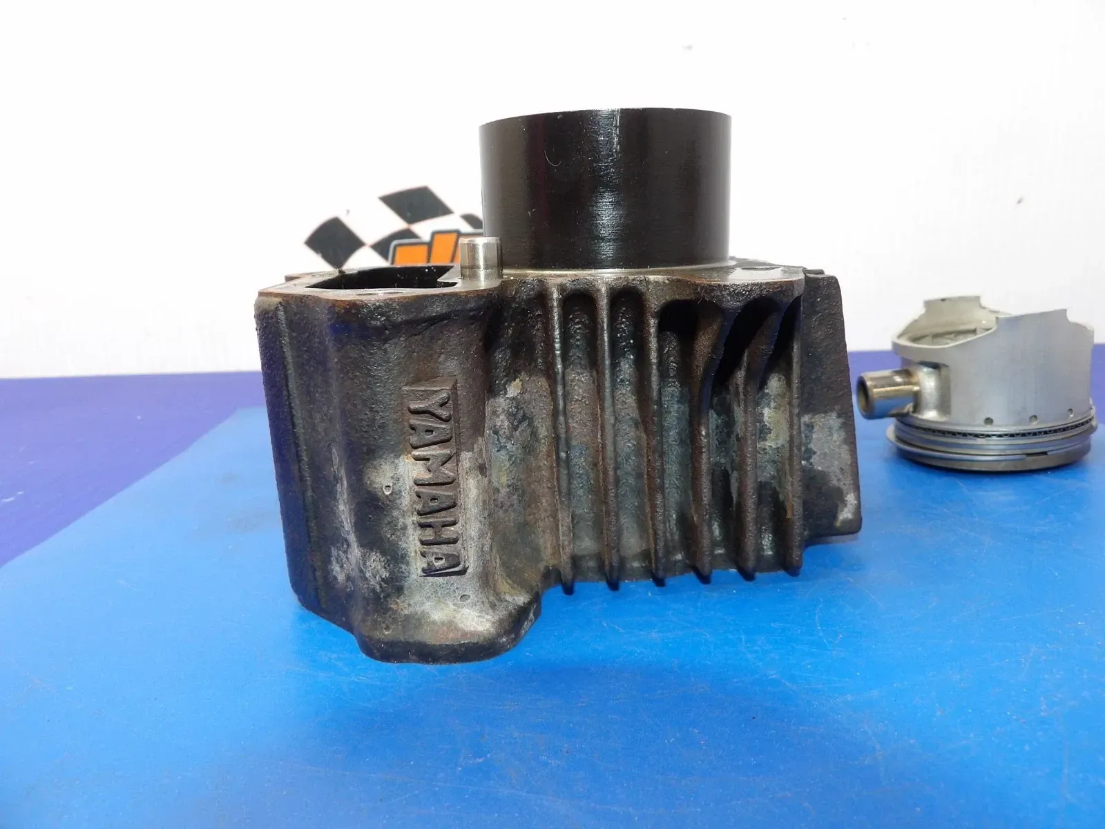 🏁Cylinder Bore Barrel Jug Piston – Fits 2002 Yamaha Raptor 80