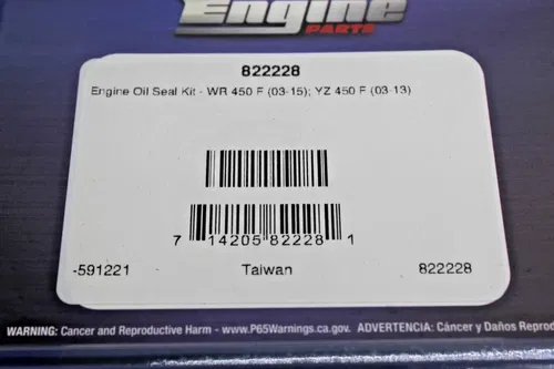 2010-2013 Yamaha YZ450F Engine Rebuild Kit Wiseco Hot Rods