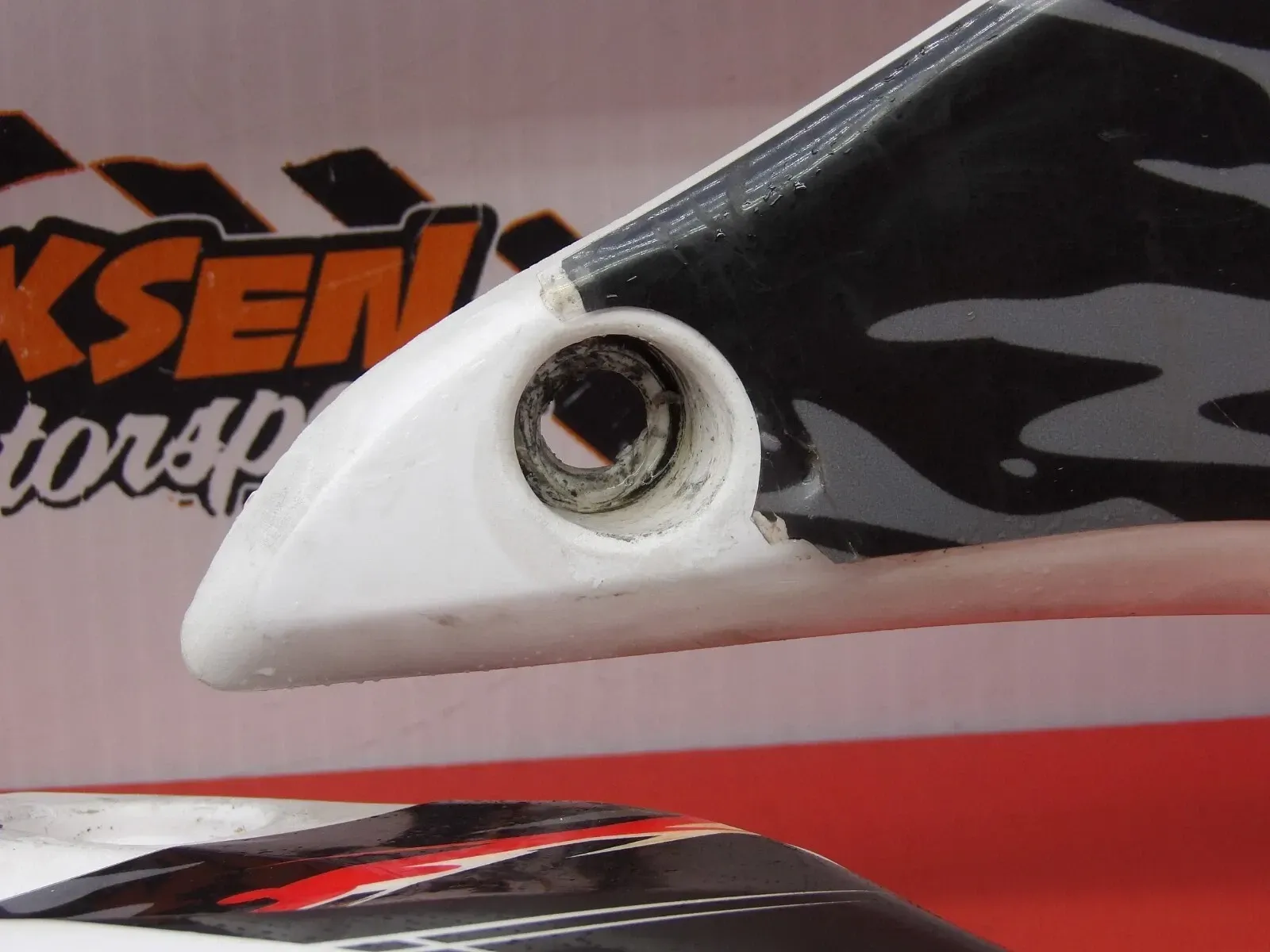 2004 Honda Crf450r White Radiator Shroud Set