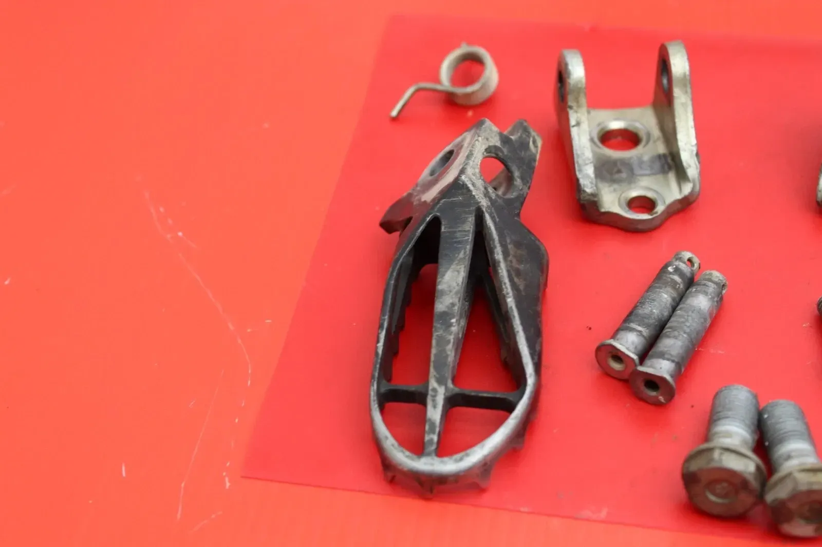 2008 Honda CRF250X Foot Pegs Left & Right Mount Set