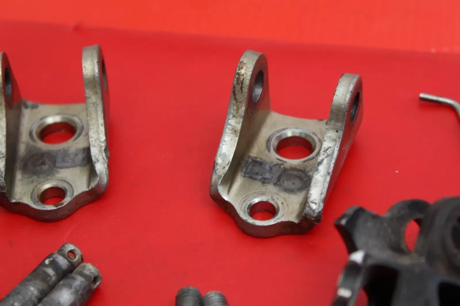 2008 Honda CRF250X Foot Pegs Left & Right Mount Set