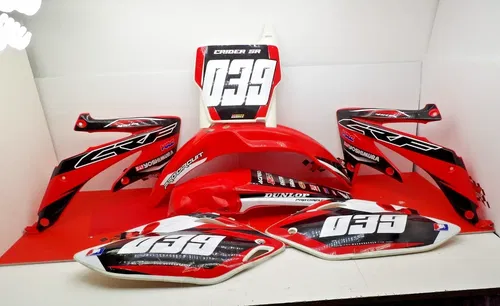 2007 Honda CRF450R Complete Plastics Kit 83510-MEN-A01 83610-MEN-731