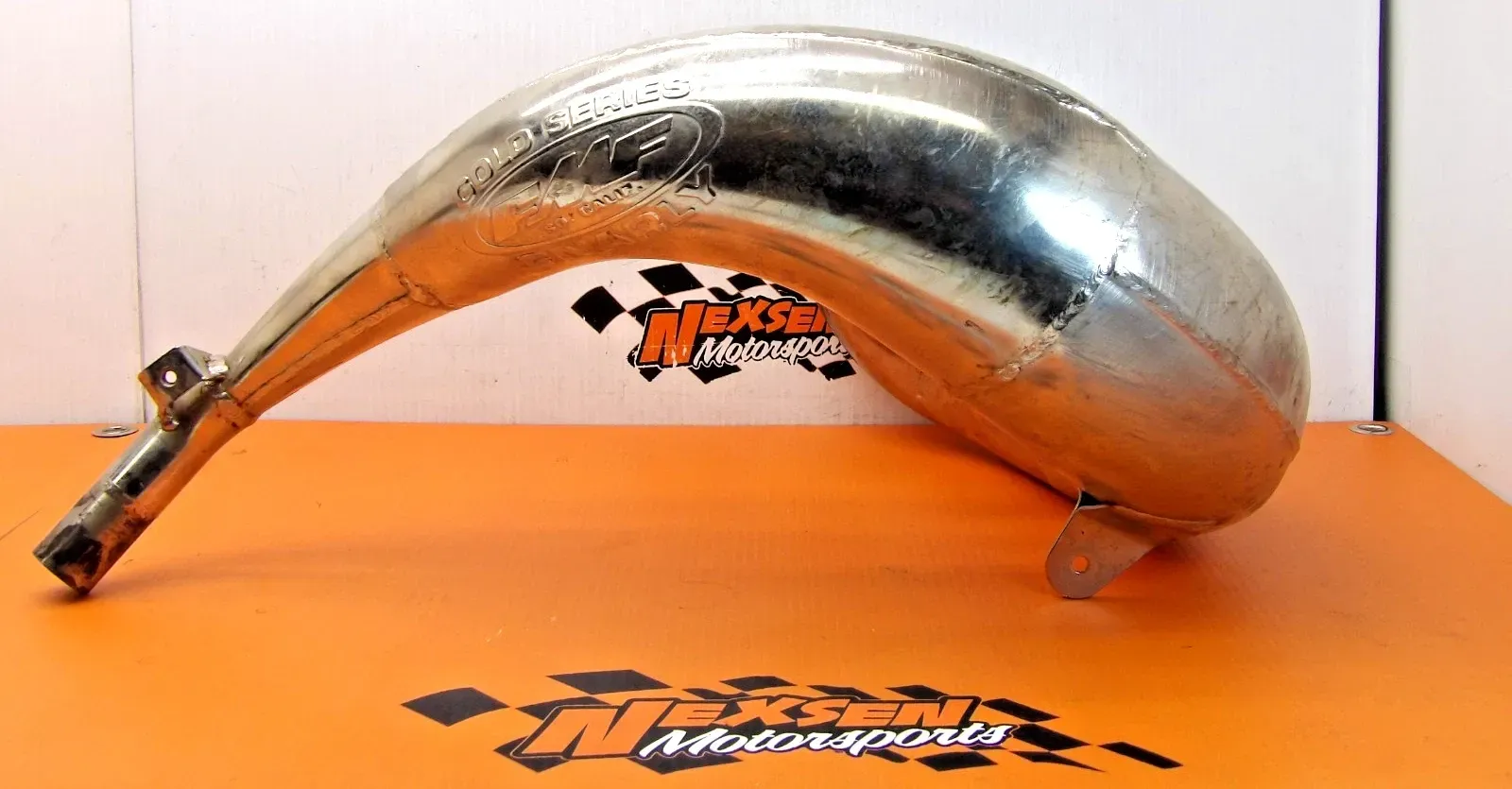 🏁 FMF Gold Series Gnarly Exhaust Chamber Pipe – KTM 250 300 380