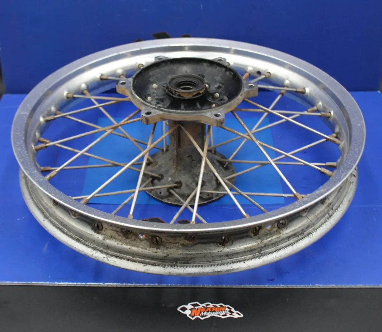 🏁 Rear Wheel Rim with Hub – Fits 1989 Yamaha YZ250