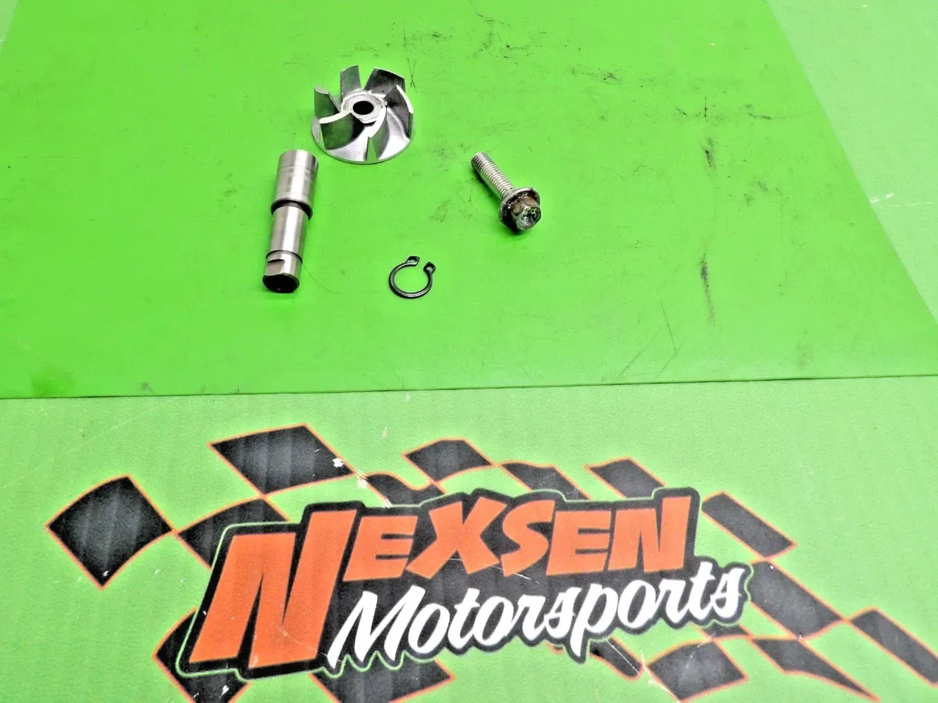 2017 Kawasaki KX450F Water Pump Impeller Shaft 59256-0003
