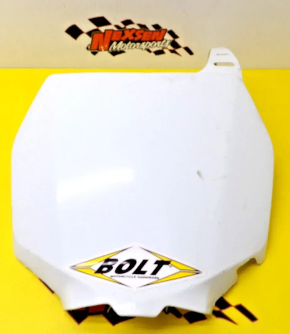 2001 Suzuki RM250 UFO Front Number Plate Plastic 94911-37F02-YU1