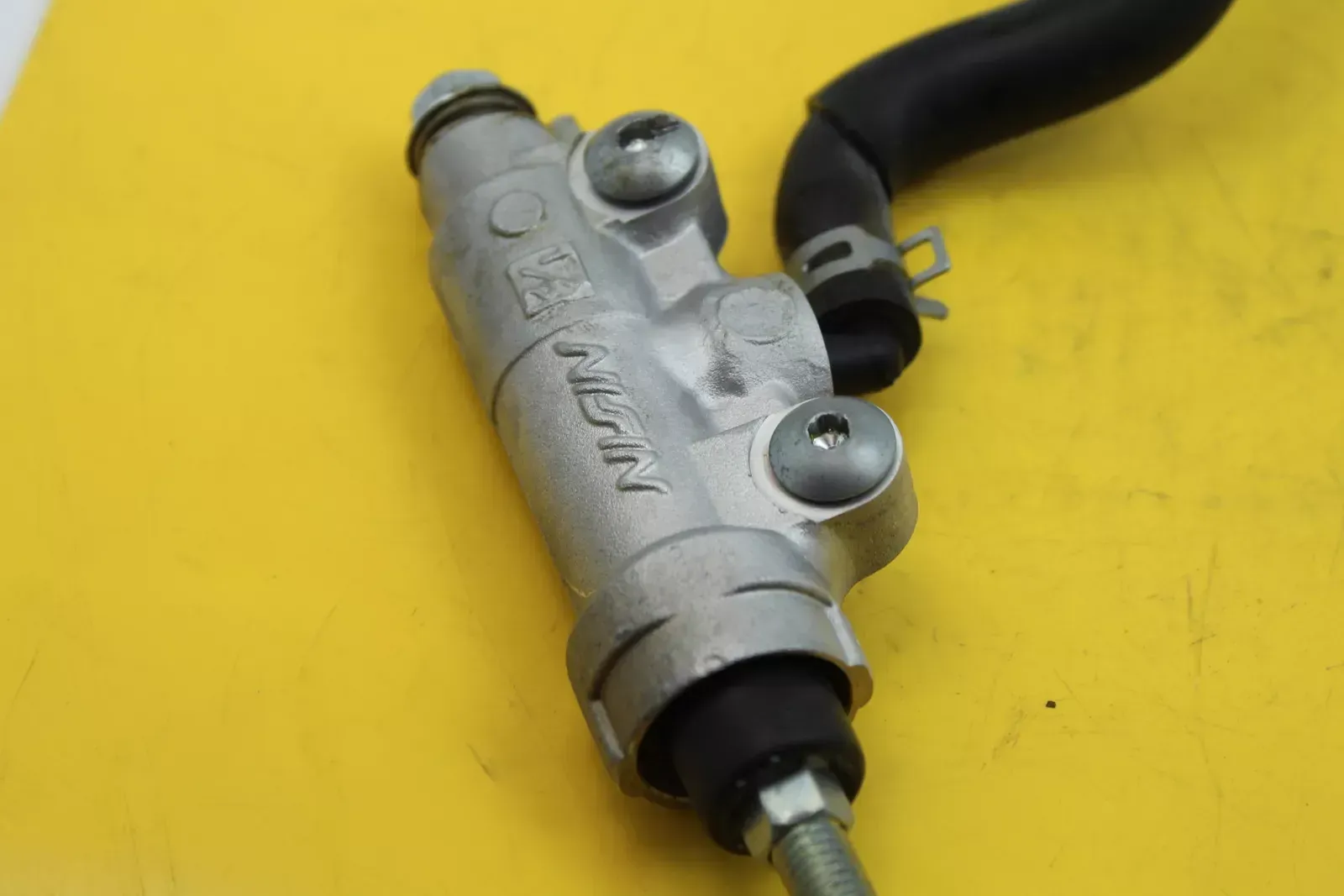 1991 Suzuki Dr250 Rear Back Brake Master Cylinder W Reservoir