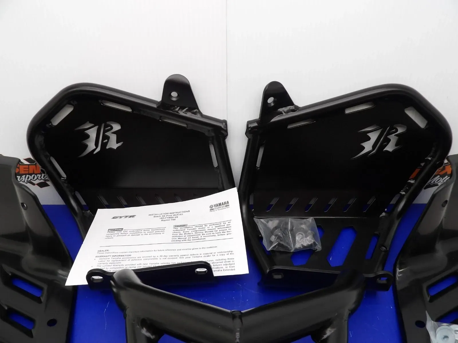 2009–2022 Yamaha Raptor 700R SE Fr Bumper & Footwell Kit w/ Extensions OE22YFM7R