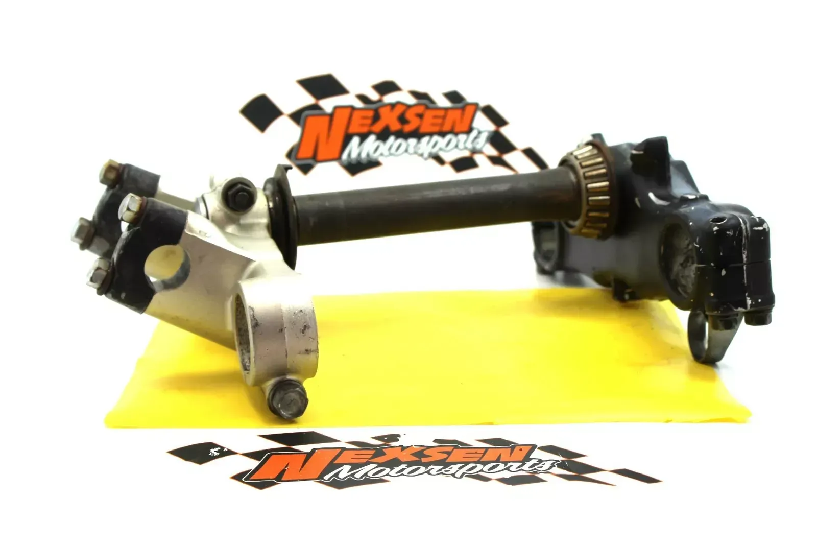 1983 Suzuki Rm125 Front Forks Clamp Triple Tree Stem