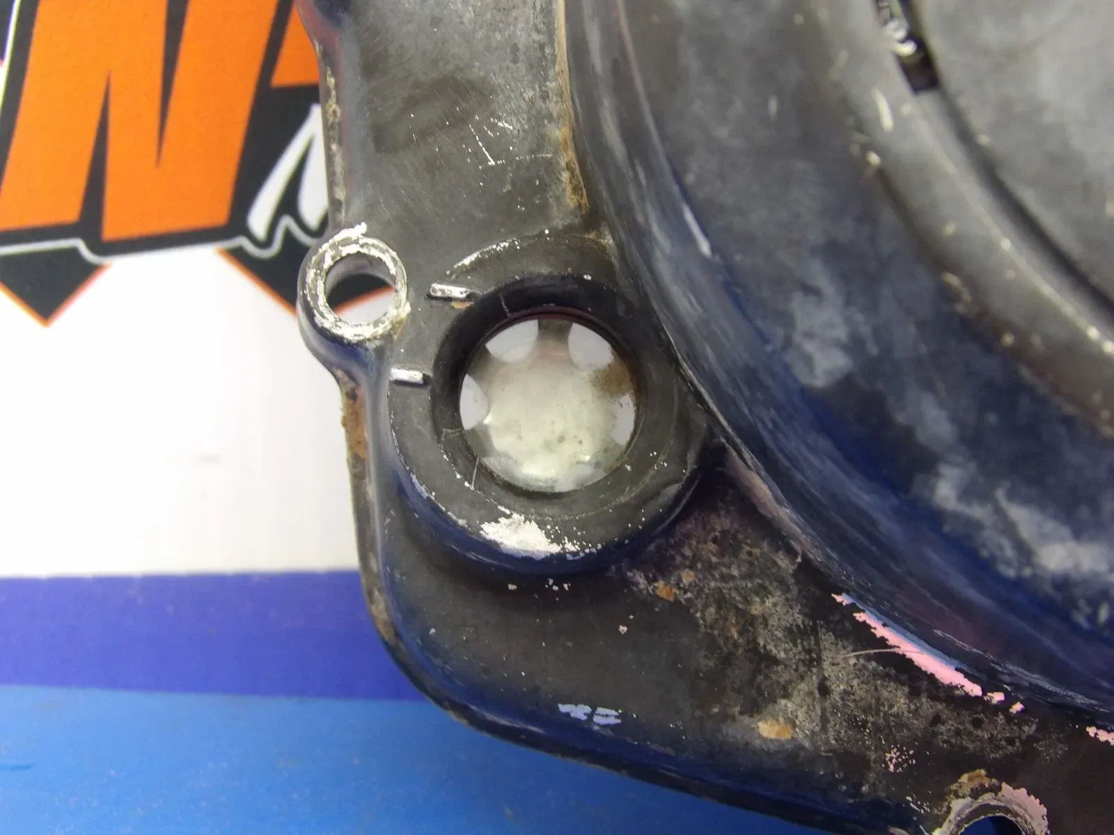 1988 Yamaha Blaster Clutch Cover 2XJ-15420-01-00