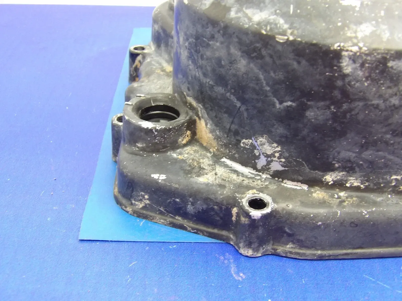 1988 Yamaha Blaster Clutch Cover 2XJ-15420-01-00