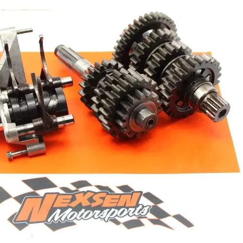 1997 Ktm 620 Engine Transmission Tranny Forks Drum Gears