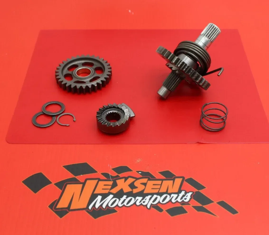 2008 Honda CRF250X Kickstart Kick Start Shaft W Idler Gear