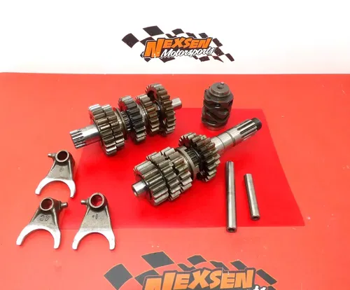 2003 Honda CRF450R Transmission Gears Gear Box Main Shaft Counter Shaft Forks
