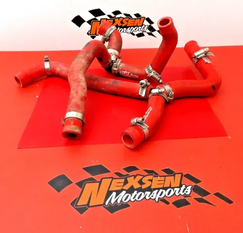 2003 Honda CRF450R GPI Racing Red Silicone Radiator Hoses Set
