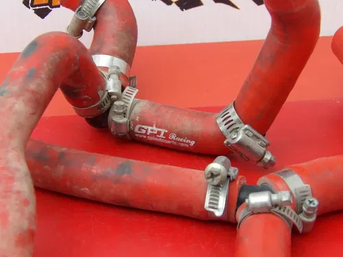 2003 Honda CRF450R GPI Racing Red Silicone Radiator Hoses Set