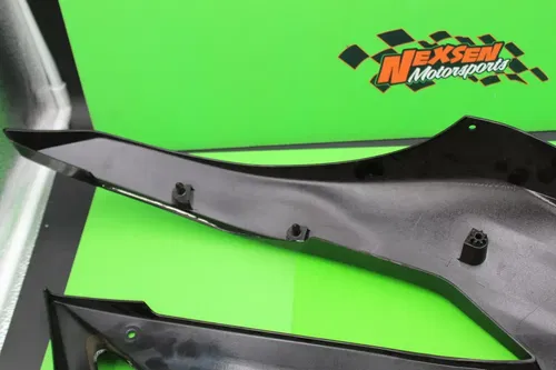 2011 Kawasaki Ninja Zx6r Left Lower Mid Upper Side Fairing Cowl