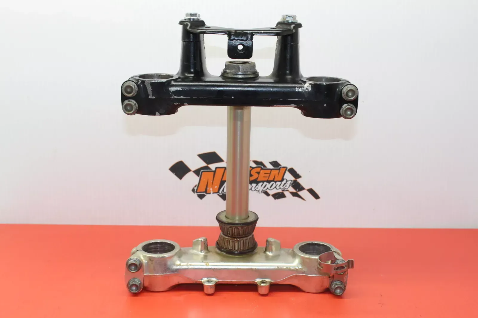 1984 Honda Xr200r Front Forks Lower Upper Triple Tree Stem Clamp