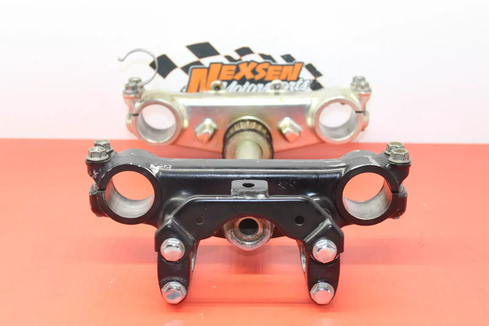 1984 Honda Xr200r Front Forks Lower Upper Triple Tree Stem Clamp