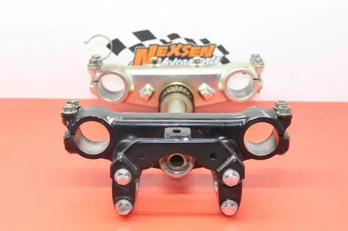 1984 Honda Xr200r Front Forks Lower Upper Triple Tree Stem Clamp