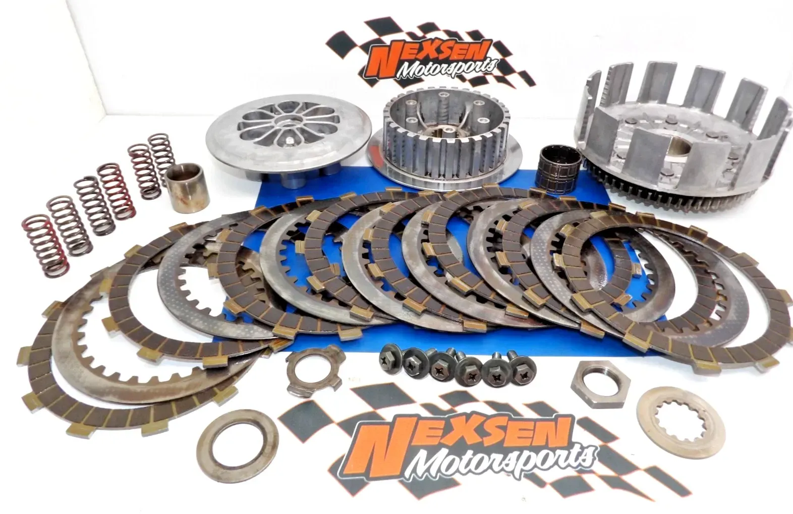 2000 Yamaha YZ250 Complete Clutch Assembly Basket Plates 5DJ-16150-00-00