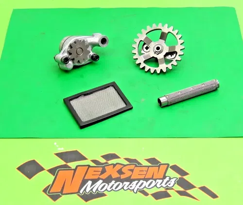 2012 Kawasaki KX250F Complete Oil Pump Assembly 32099-0051 w/ Idler Gear