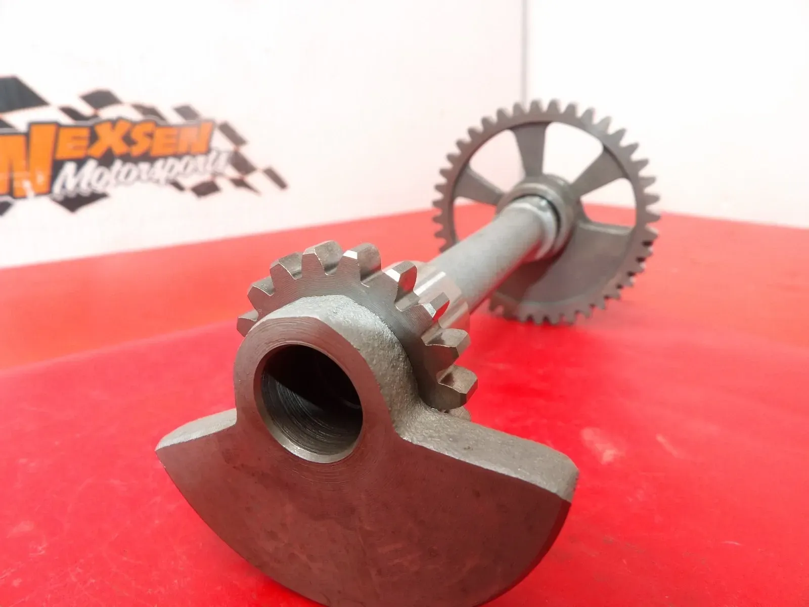 2004 Honda CRF450R Crankshaft Crank Balancer Driven Gear Shaft 13420-MEB-670