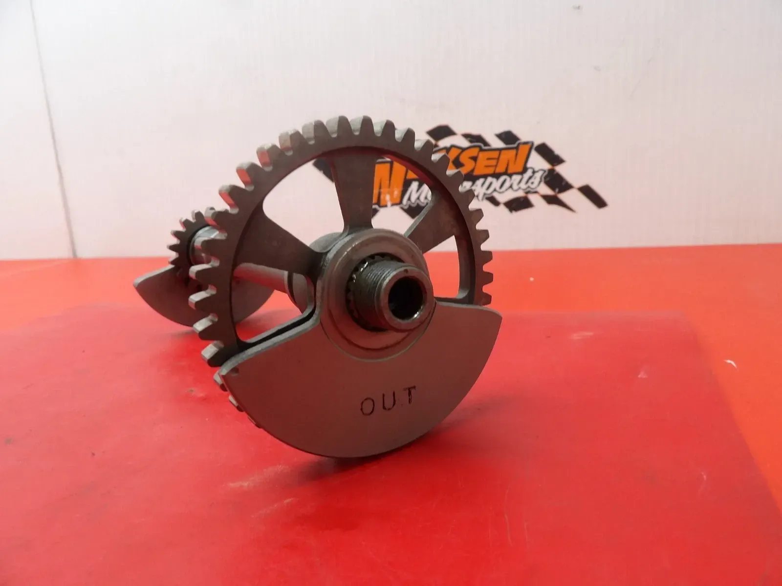 2004 Honda CRF450R Crankshaft Crank Balancer Driven Gear Shaft 13420-MEB-670