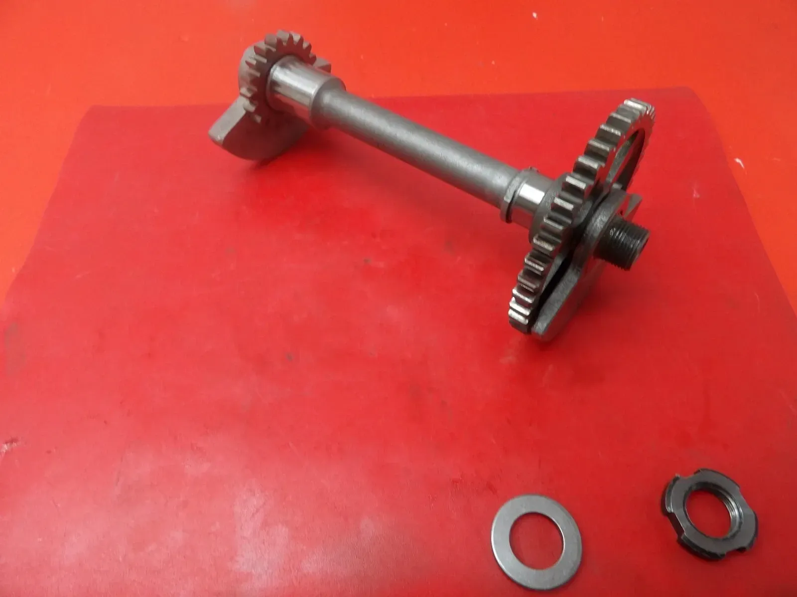 2004 Honda CRF450R Crankshaft Crank Balancer Driven Gear Shaft 13420-MEB-670