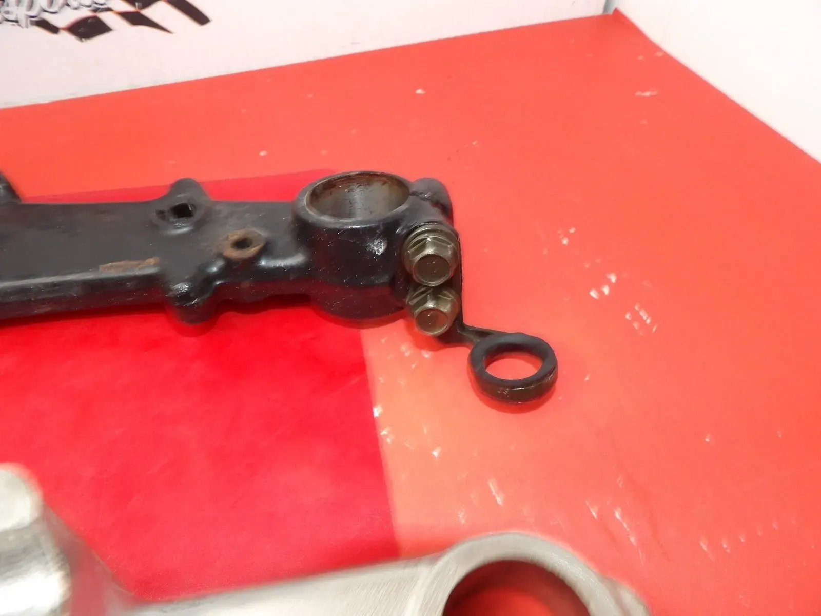 1985 Honda ATC250SX Triple Tree Fork Clamp Steering Stem Set 53200-HA6-000