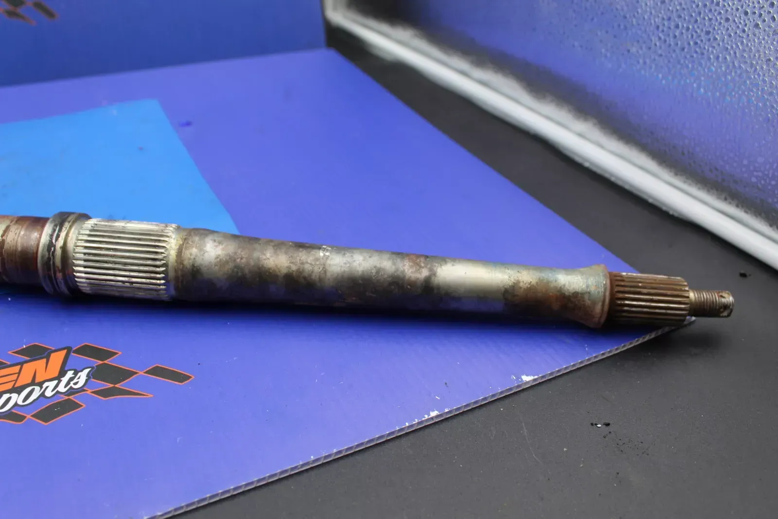 1988 Yamaha Blaster 200 Rear Axle Back Wheel Pivot Axel Shaft