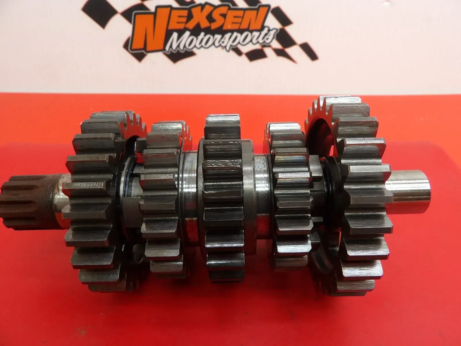 1987 Honda Cr250R Transmission Gear Set W/ Shift Drum