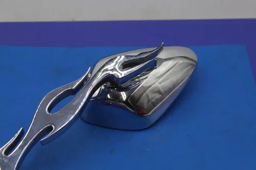 1999 Yamaha Road Star Rear View Flame Mirror Set Pair Mirrors