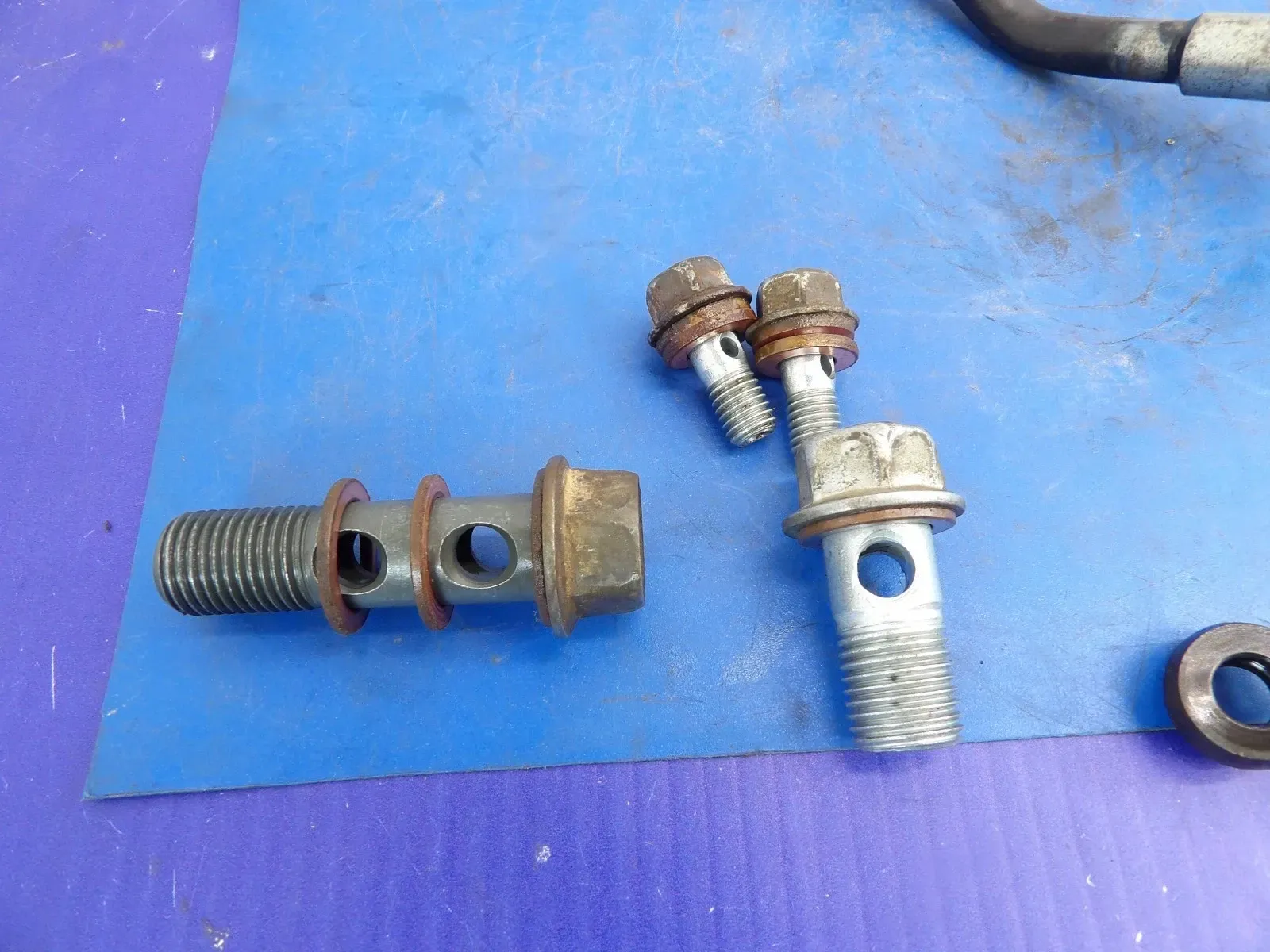🏁 Engine Oil Delivery Pipe Hose Line Set – Fits Yamaha