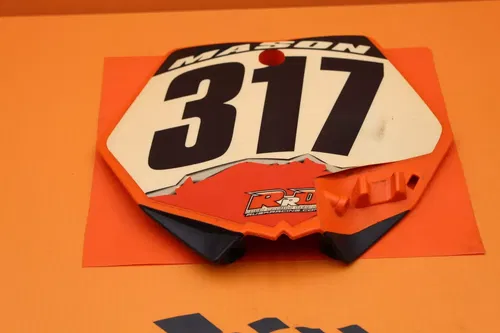 2009 Ktm 65 Number Plate